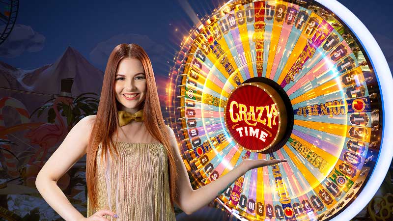 How to play Crazy Time in an online live casino?