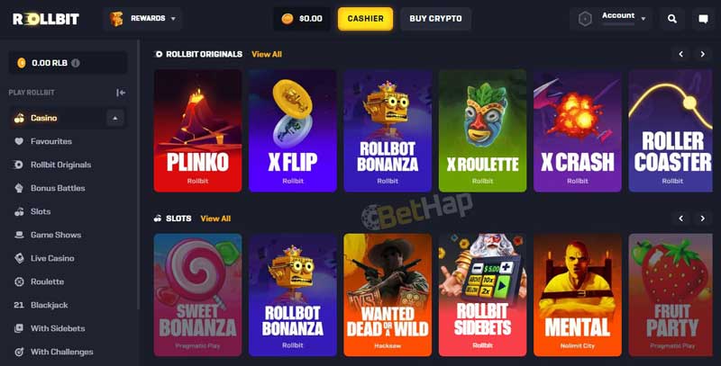 Rollbit online casino