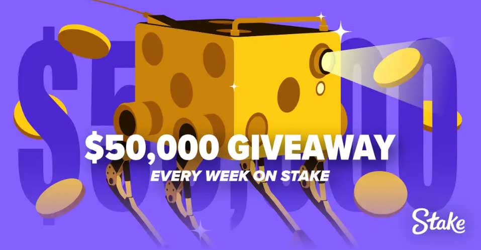 Stake Giveaway settimanale
