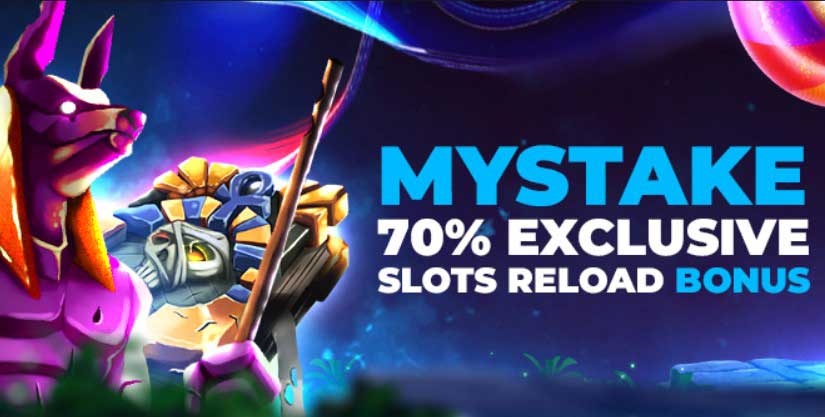 Introducing MyStake's Exclusive 70% Casino Reload Bonus