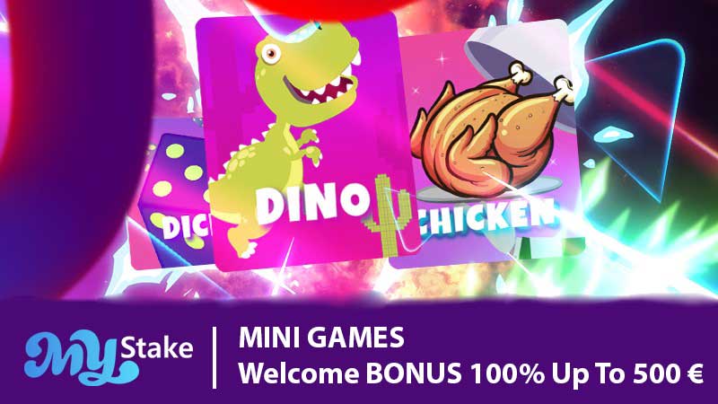 MyStake Mini Games Welcome Bonus