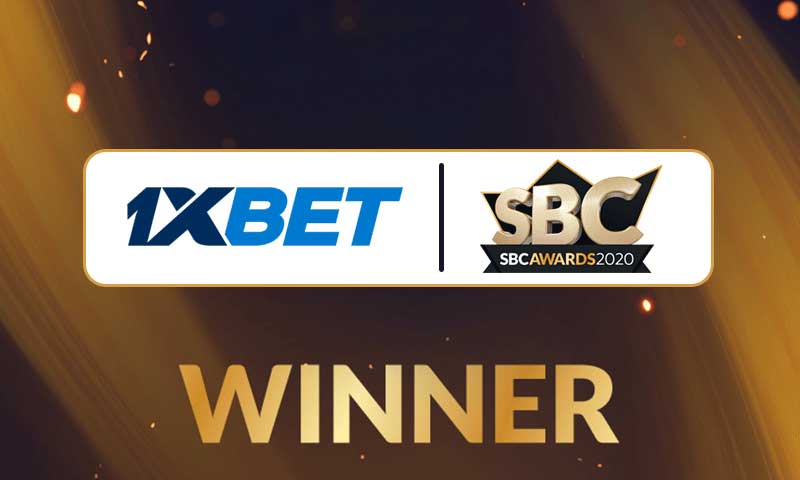 1xBet Victorious At The SBC Awards 2020