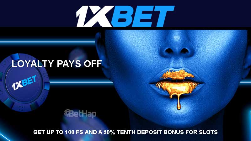 1xBet Loyalty Pays Off Bonus