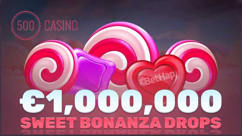 Get up to 1,000,000 EUR in Sweet Bonanza Drops