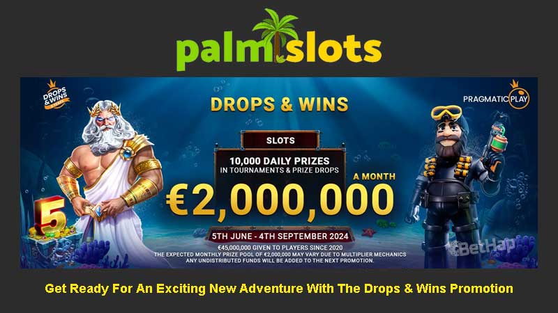 PalmsSlots Drops & Wins Bonus