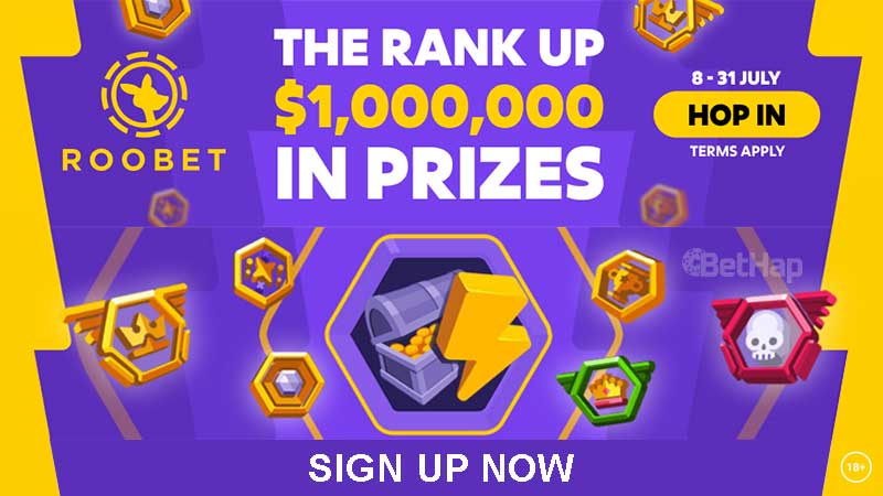 Start the month with the best rewards at Roobet