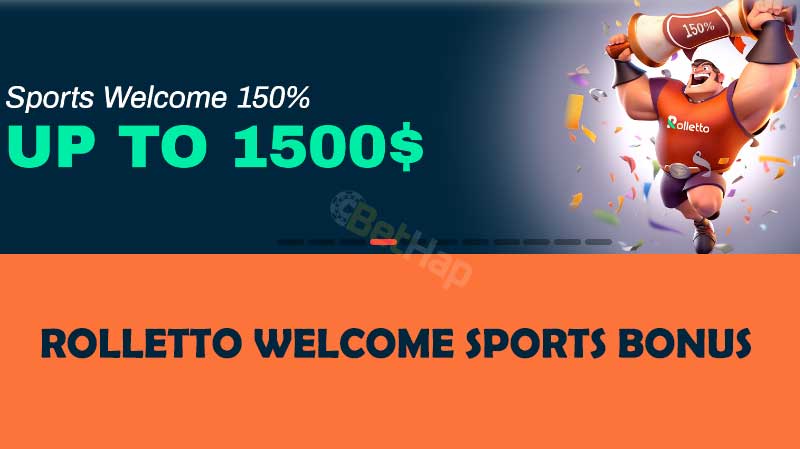 Rolletto sports welcome bonus