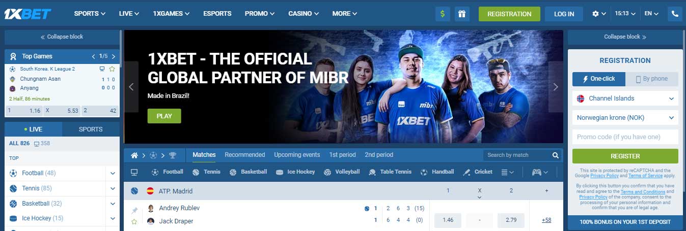 1xBet Bangladesh Promo code