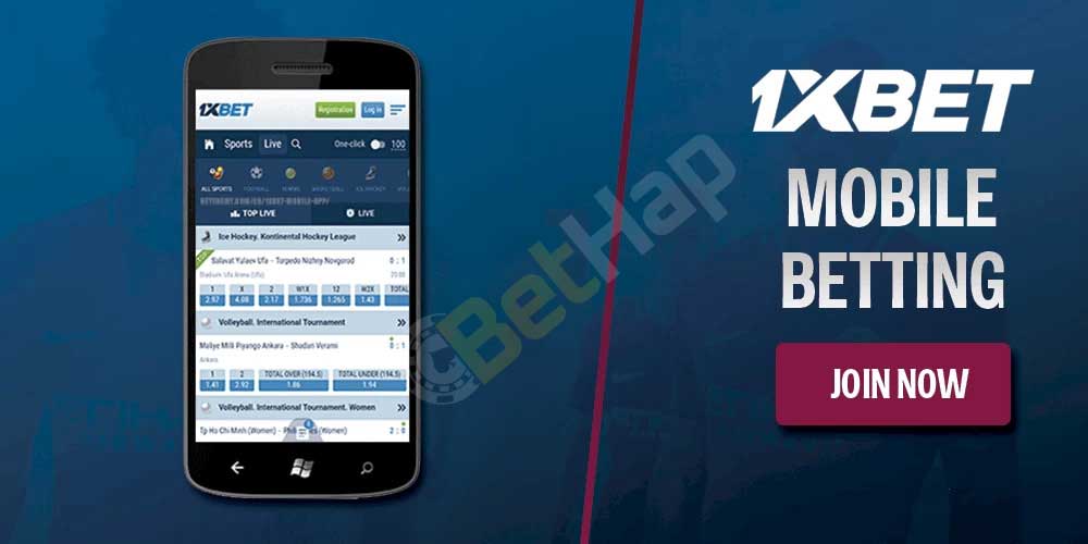 1xBet Mobile Browser