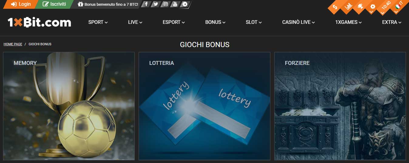 1xbit Promozioni e Bonus