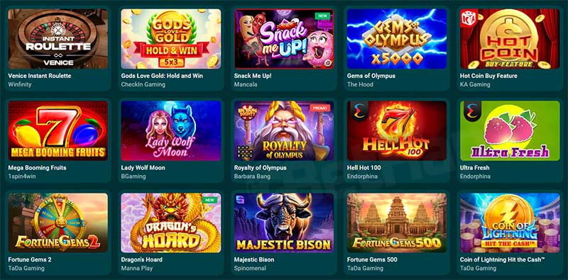 22Bit Casino Games