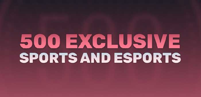 500 Casino 500 Exclusive Sports and eSports
