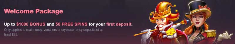 500 Casino Welcome Bonus