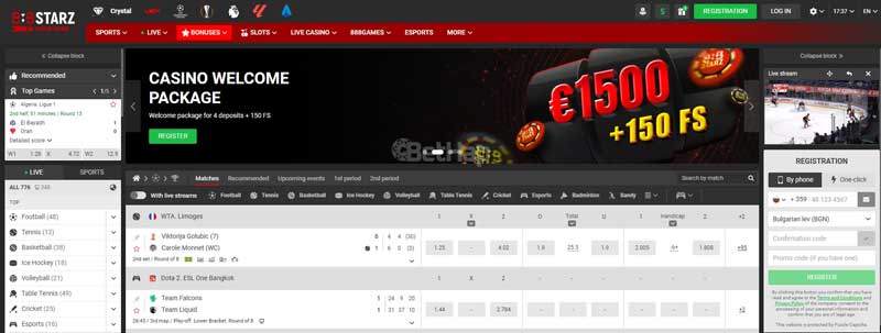 888starz Casino Interface & User Experience