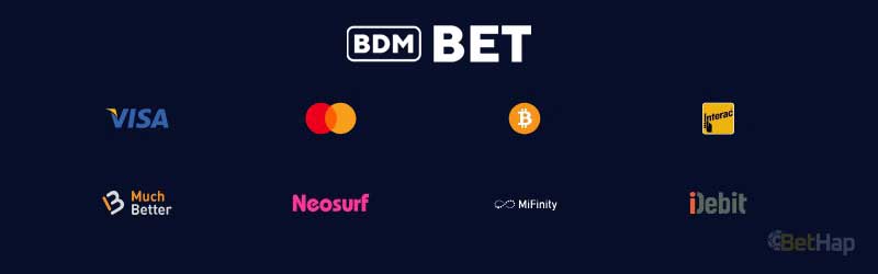 BDMbet Payment Methods