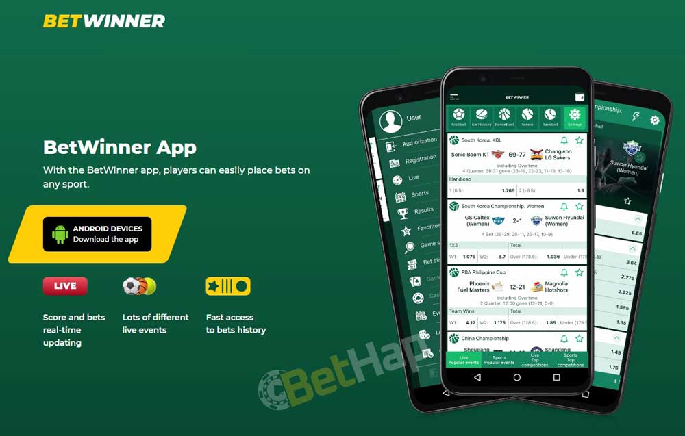 BetWinner Mobile App
