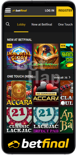 Betfinal Mobile Casino