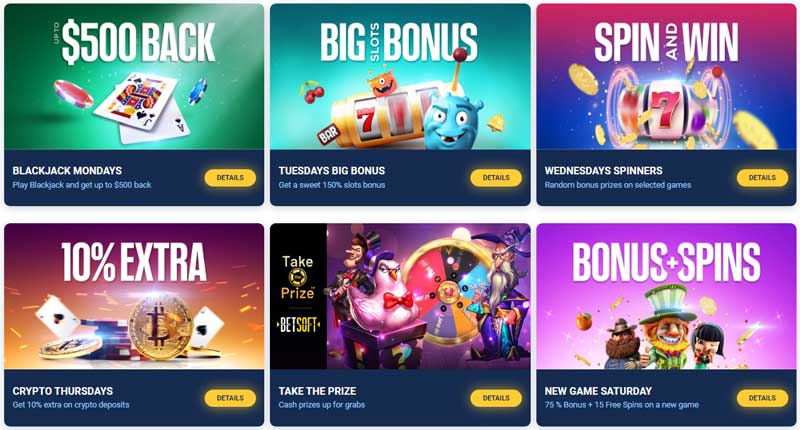 BetUS Weekly Casino Promotions