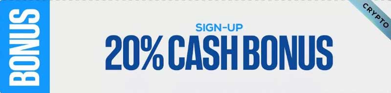 Betus 20% Cash Bonus