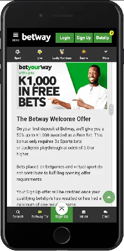 Betway Kenya Mobile Application