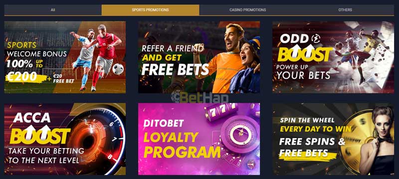 Ditobet Bonuses & Promotions