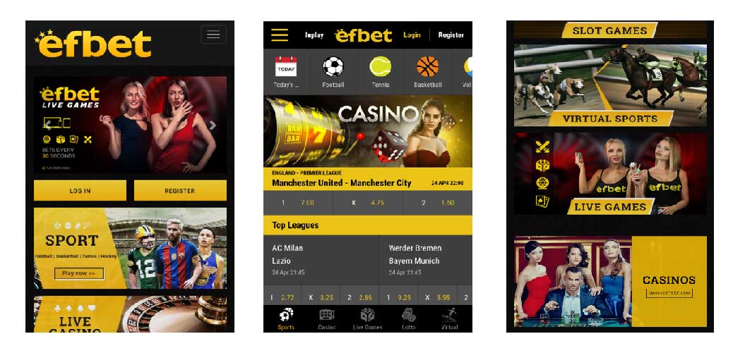 Efbet Mobile app for Android