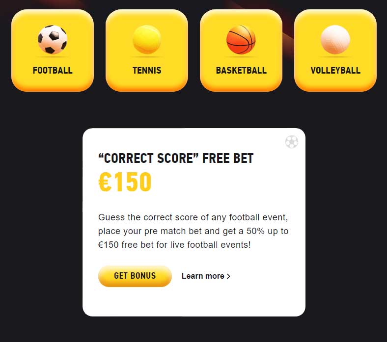 FEZBet Correct Score