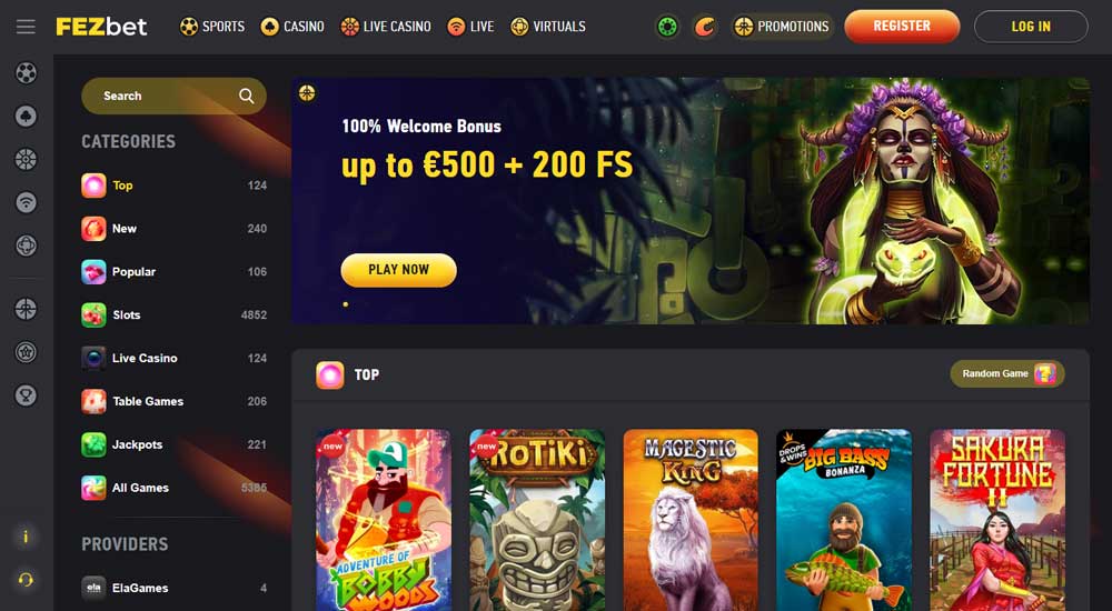 FEZBet Casino - Review