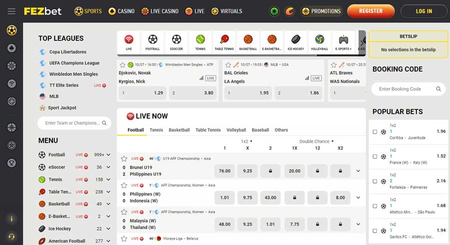 FEZBet Sports betting