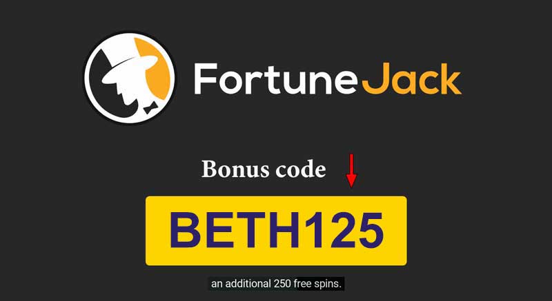 FortuneJack Bonus Code - BETH125