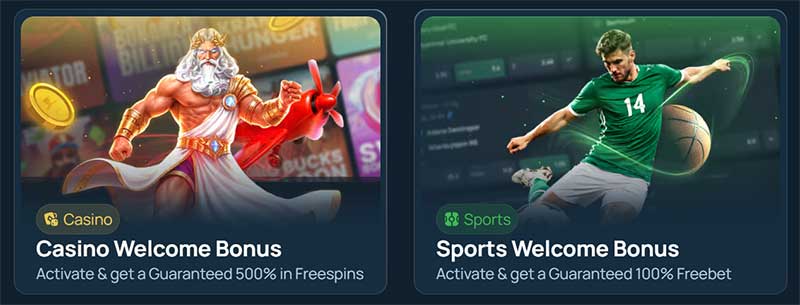 FortuneJack Welcome Pack Promotions