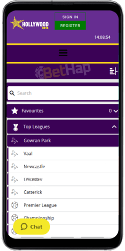 Hollywoodbets App for iOS