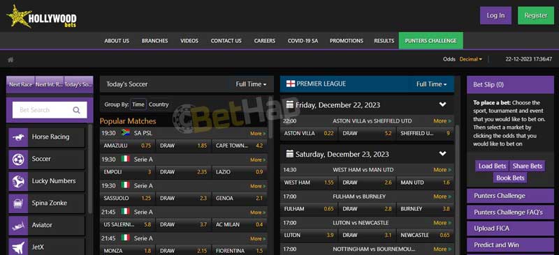 Hollywoodbets Mobile Sports Betting