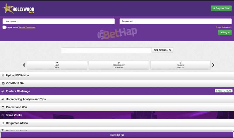 Hollywoodbets Mobile Site