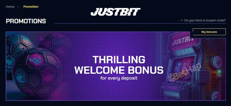 Justbit Other promotions