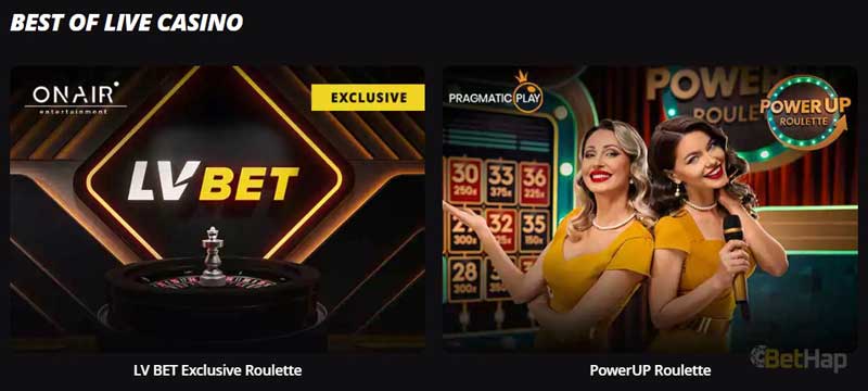 Lvbet Live Casino