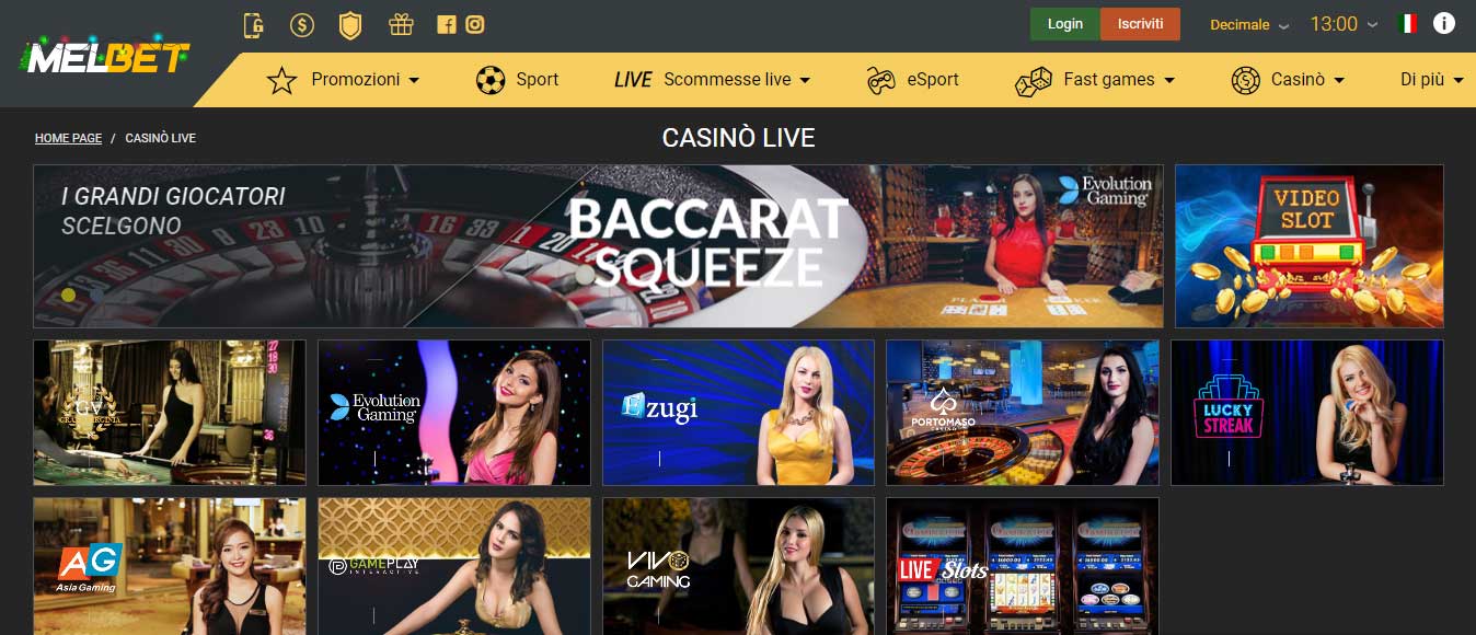melbet casino