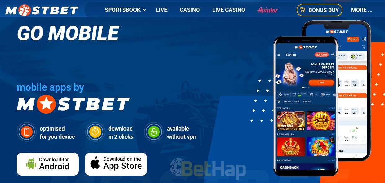 MostBet Mobile App for Android and iOS