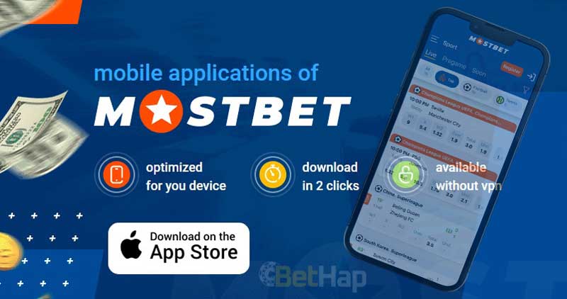 MostBet App for iOS