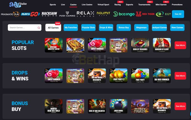 MyStake Casino App