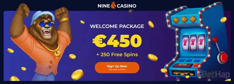 NineCasino Welcome Offer