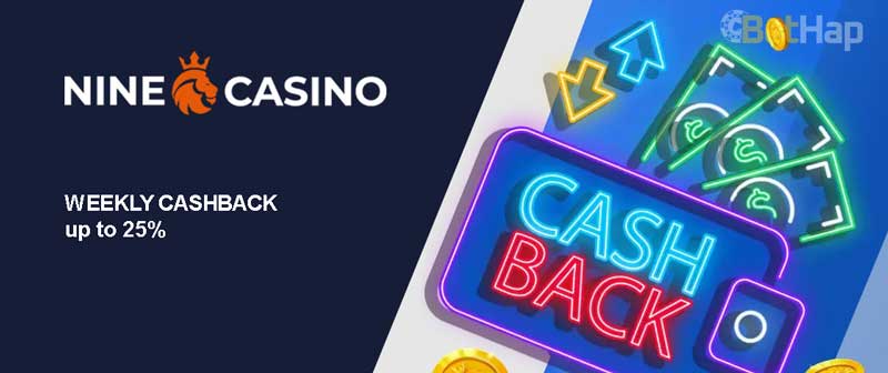 Ninecasino Cashback Bonus
