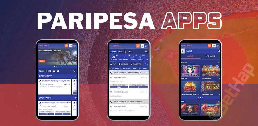How to use the Paripesa Mobile app?