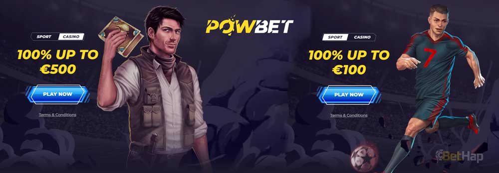 Powbet Welcome Bonuses