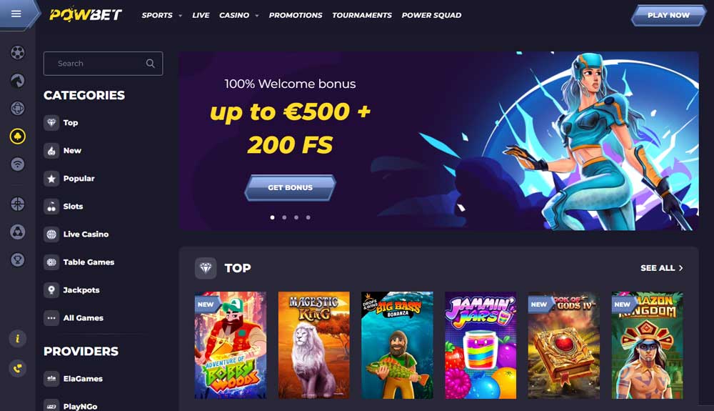 Powbet Casino - Review