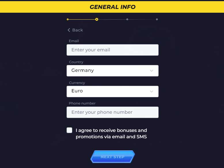 How to register at Powbet?