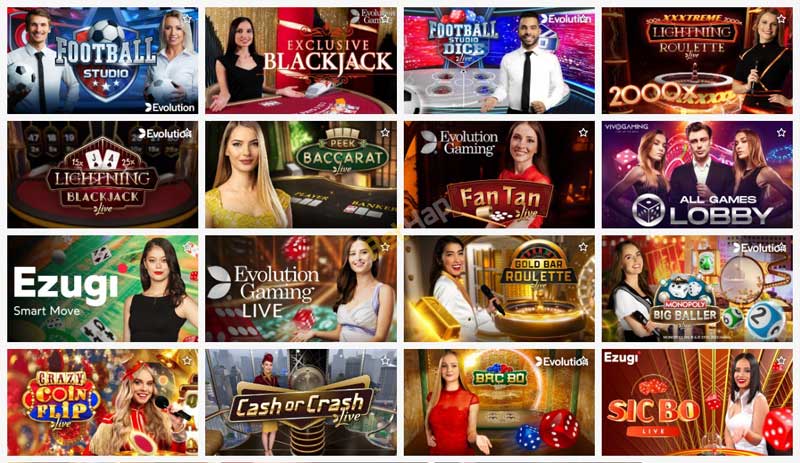 ReloadBet Live Casino