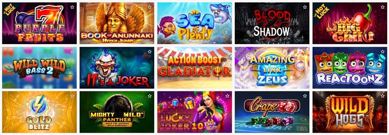 ReloadBet Casino Games