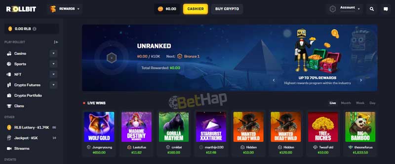 Gamdom Casino (2023) Bonus up to 15% of Rackeback - Bethap