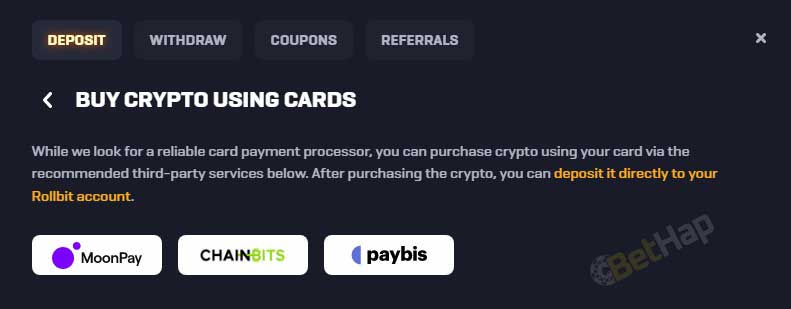 Rollbit Payments